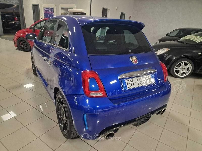 Usata Abarth 500 135 CV (99 kW) 2012 Blu Berlina