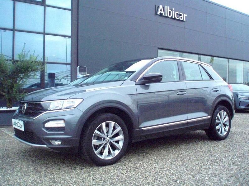 Grigio Usata 2020 VW T-Roc Style SUV | 22.400 € (Buon prezzo) - Immagine 1/4