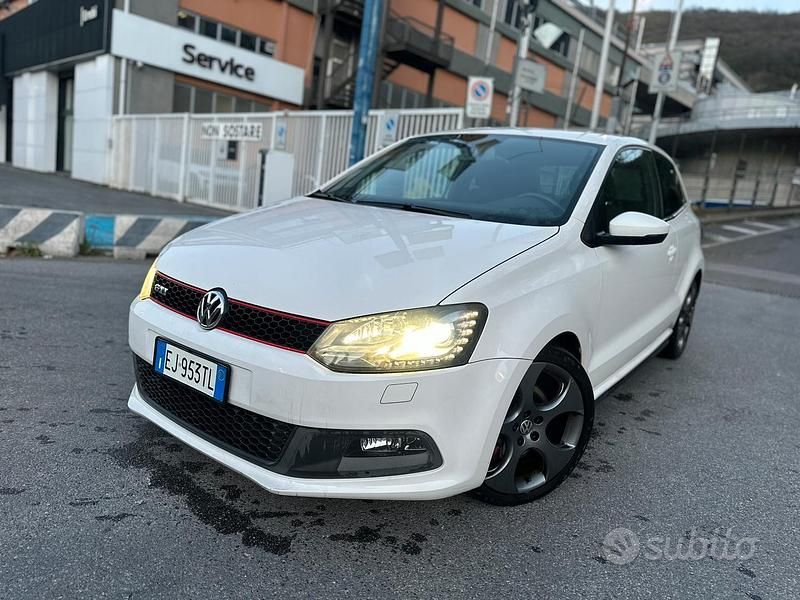 Usata VW Polo GTI 179 CV (131 kW) 2011 Bianco Utilitaria