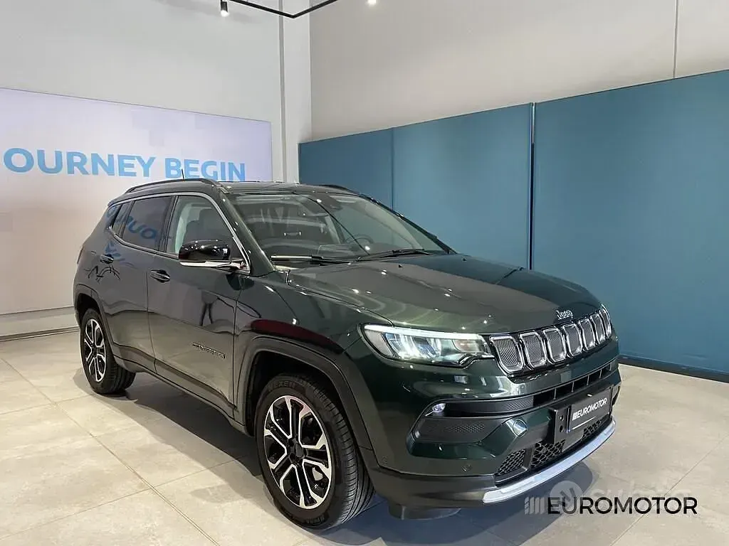 Usata Jeep Compass Limited 131 CV (96 kW) 2021 Verde SUV