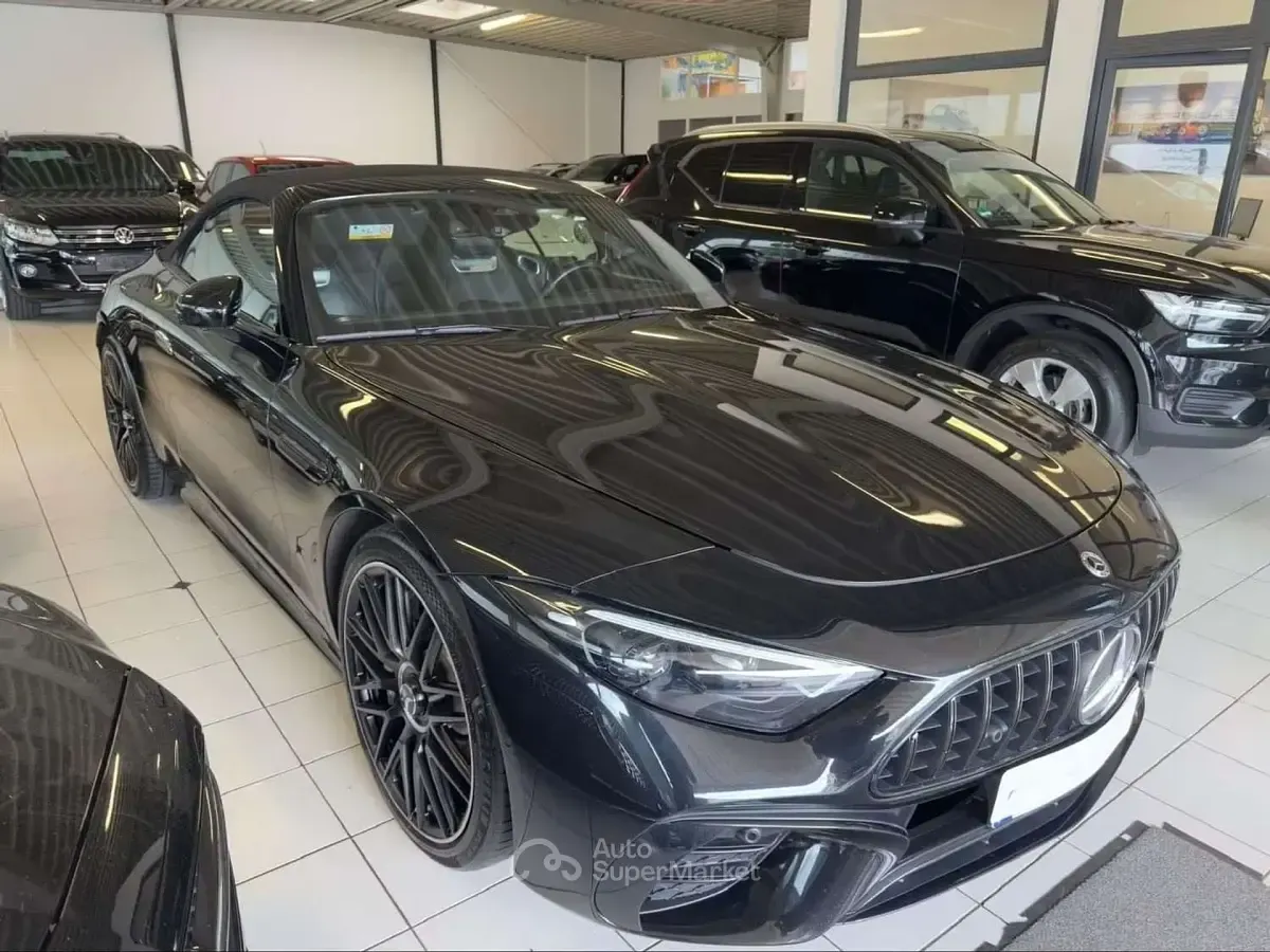Usata Mercedes SL43 AMG AMG Line Premium Plus 381 CV (280 kW) 2023 Nero Cabrio