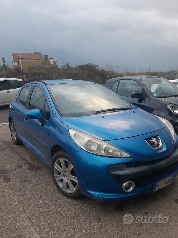 Usata Peugeot 207 2007 Blu Berlina
