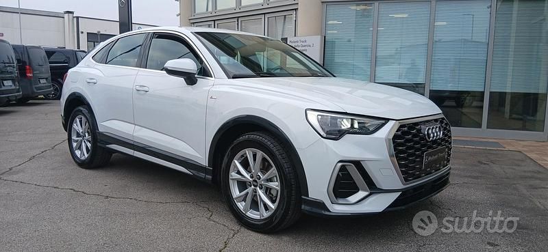 Usata Audi Q3 S-Line 150 CV (110 kW) 2020 Bianco SUV