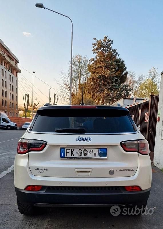 Usata Jeep Compass 140 CV (102 kW) 2018 Bianco SUV