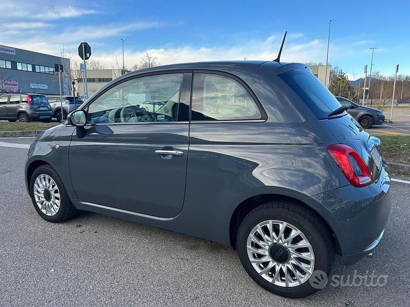 Usata Fiat 500 Lounge 69 CV (50 kW) 2019 Grigio Berlina