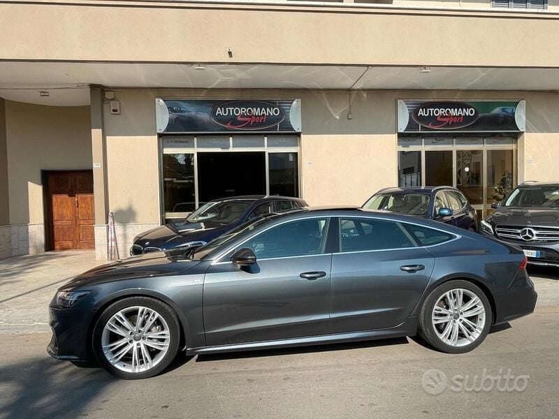 Usata Audi A7 Business Plus 286 CV (210 kW) 2019 Grigio Utilitaria