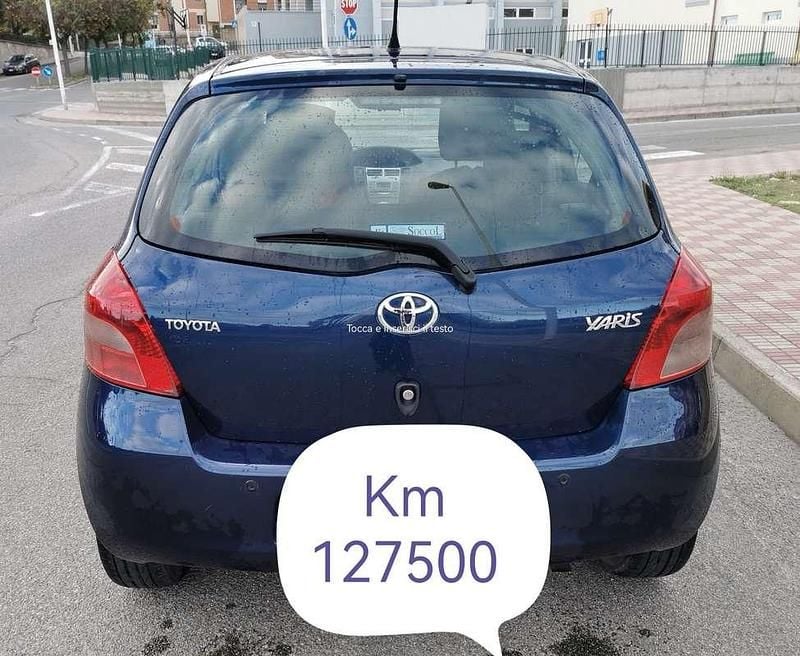 Usata Toyota Yaris Sol 90 CV (66 kW) 2007 Blu Utilitaria