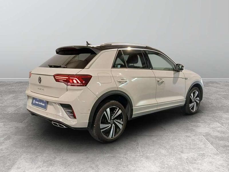 Usata VW T-Roc R-line 150 CV (110 kW) 2022 Ascot grey nero SUV