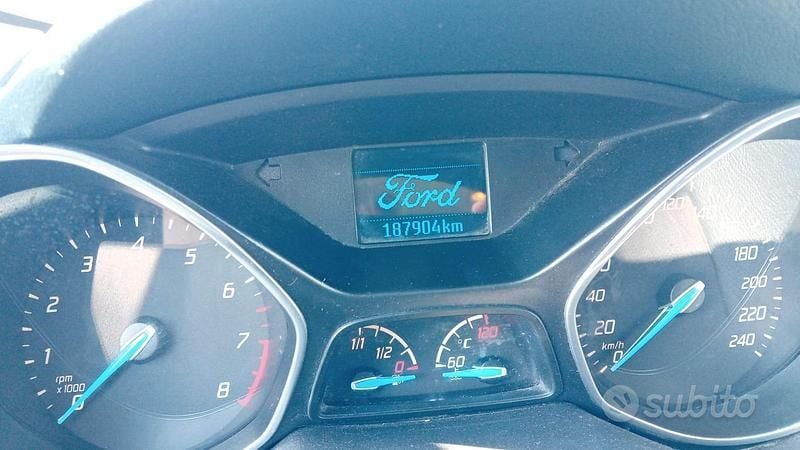 Usata Ford C-MAX 100 CV (73 kW) 2014 Bianco Monovolume