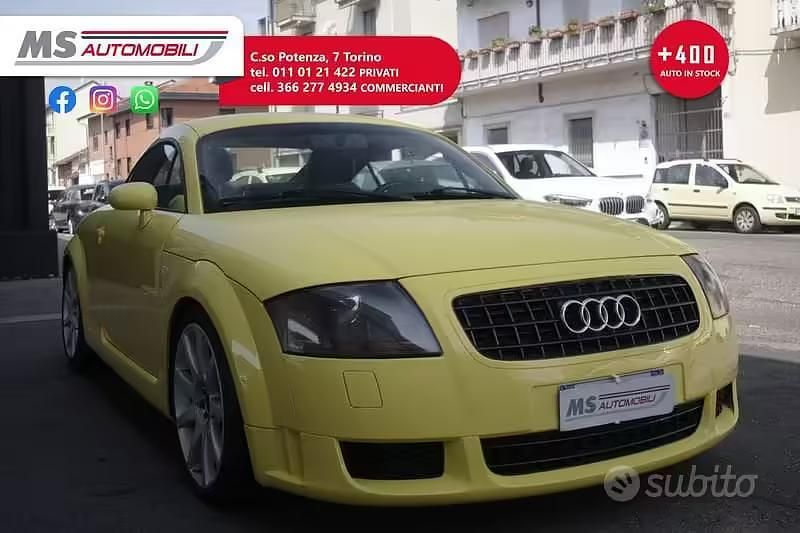 Usata Audi TT 225 CV (165 kW) 2000 Giallo Coupé