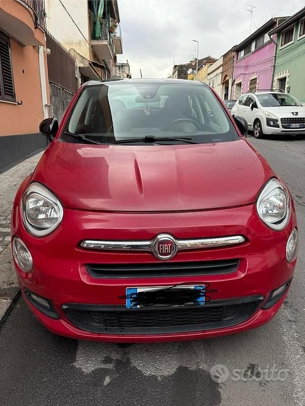 Usata Fiat 500X 110 CV (80 kW) 2016 Rosso SUV