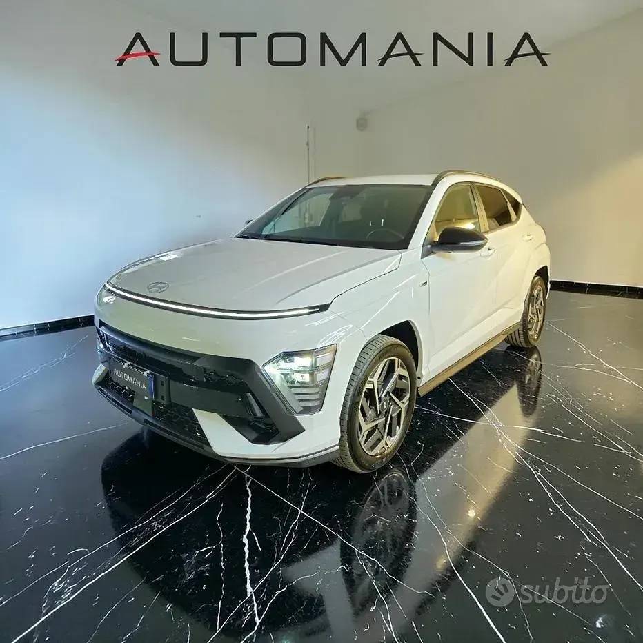 Usata Hyundai Kona N Line 105 CV (77 kW) 2024 Bianco SUV