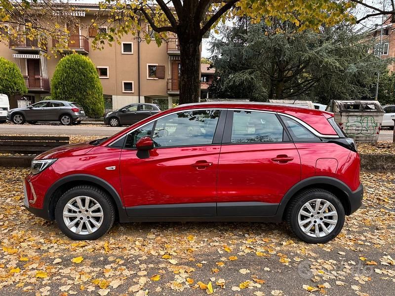 Usata Opel Crossland X Elegance 110 CV (80 kW) 2021 Rosso SUV