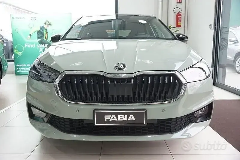 Nuova Skoda Fabia 95 CV (69 kW) 2026 Verde Utilitaria