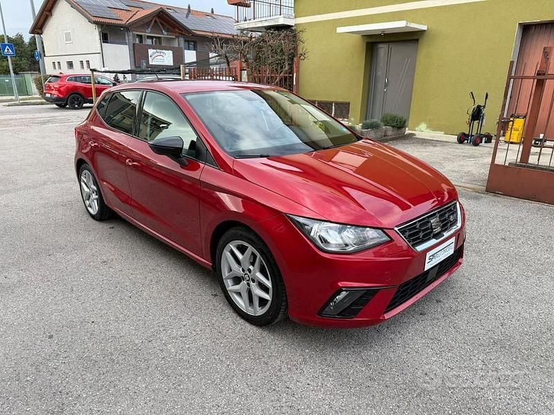 Usata Seat Ibiza FR 116 CV (85 kW) 2017 Rosso Berlina