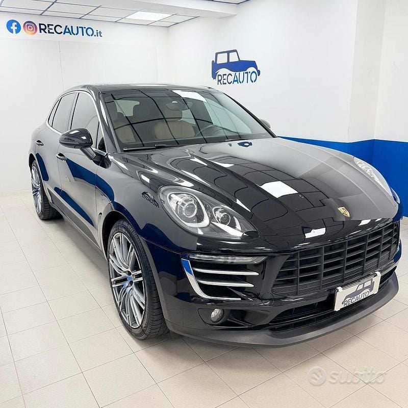 Gebraucht Porsche Macan 250 PS (183 kW) 2017 Schwarz SUV