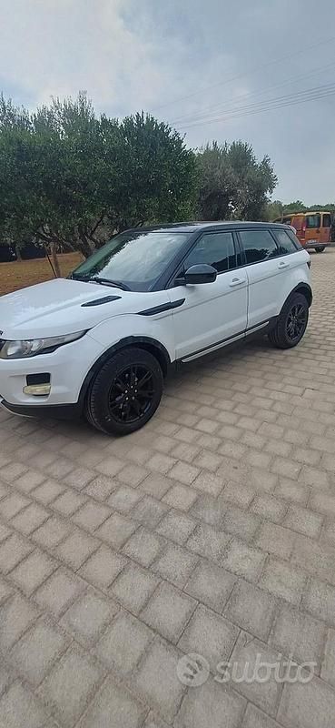 Usata Land Rover Range Rover evoque Pure 150 CV (110 kW) 2013 Bianco SUV