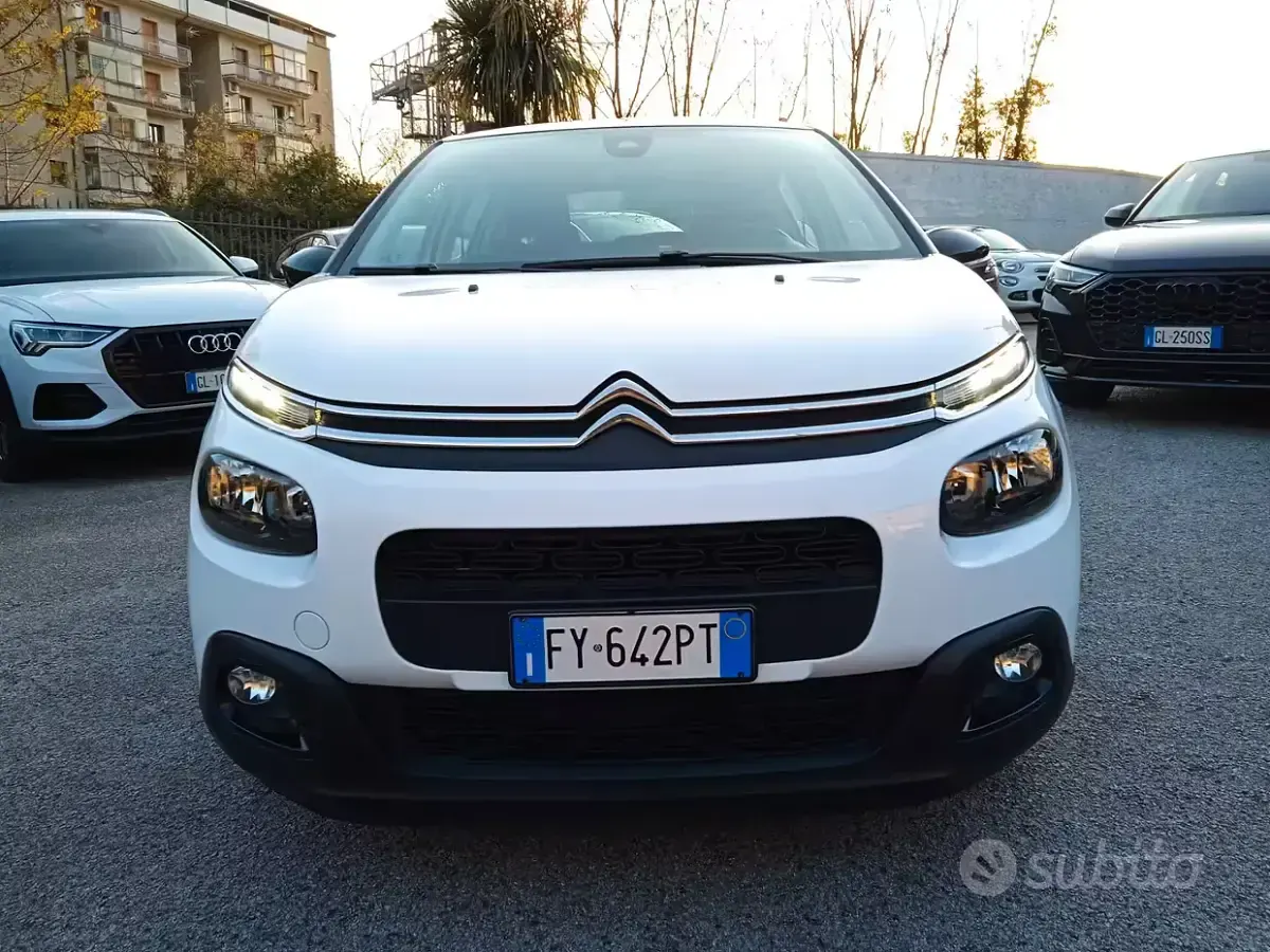 Usata Citroën C3 PureTech 83 CV (61 kW) 2019 Bianco Utilitaria