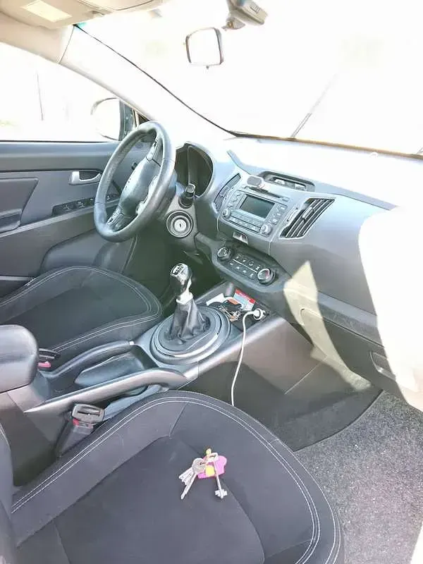 Usata Kia Sportage Active 116 CV (85 kW) 2012 Nero SUV