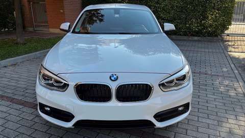 Usata BMW 118 Sport Line 150 CV (110 kW) 2019 Bianco Utilitaria