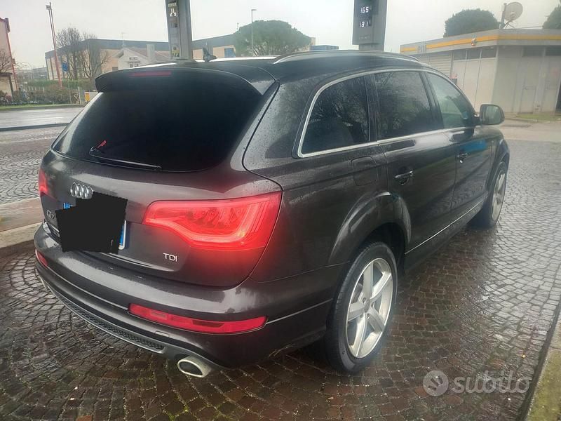 Usata Audi Q7 S-Line 231 CV (169 kW) 2014 Nero SUV