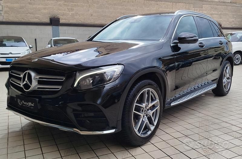 Usata Mercedes GLC250 Premium 204 CV (150 kW) 2018 Nero SUV