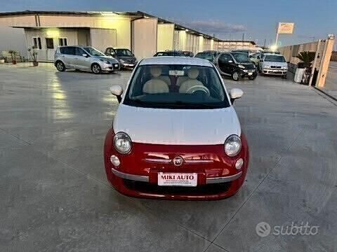 Usata Fiat 500 Lounge 70 CV (51 kW) 2011 Rosso Berlina