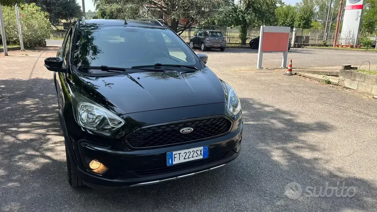 Usata Ford Ka Plus Active 86 CV (63 kW) 2019 Nero Utilitaria