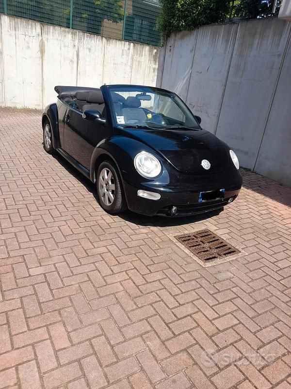 Usata VW New Beetle 2003 Nero Utilitaria