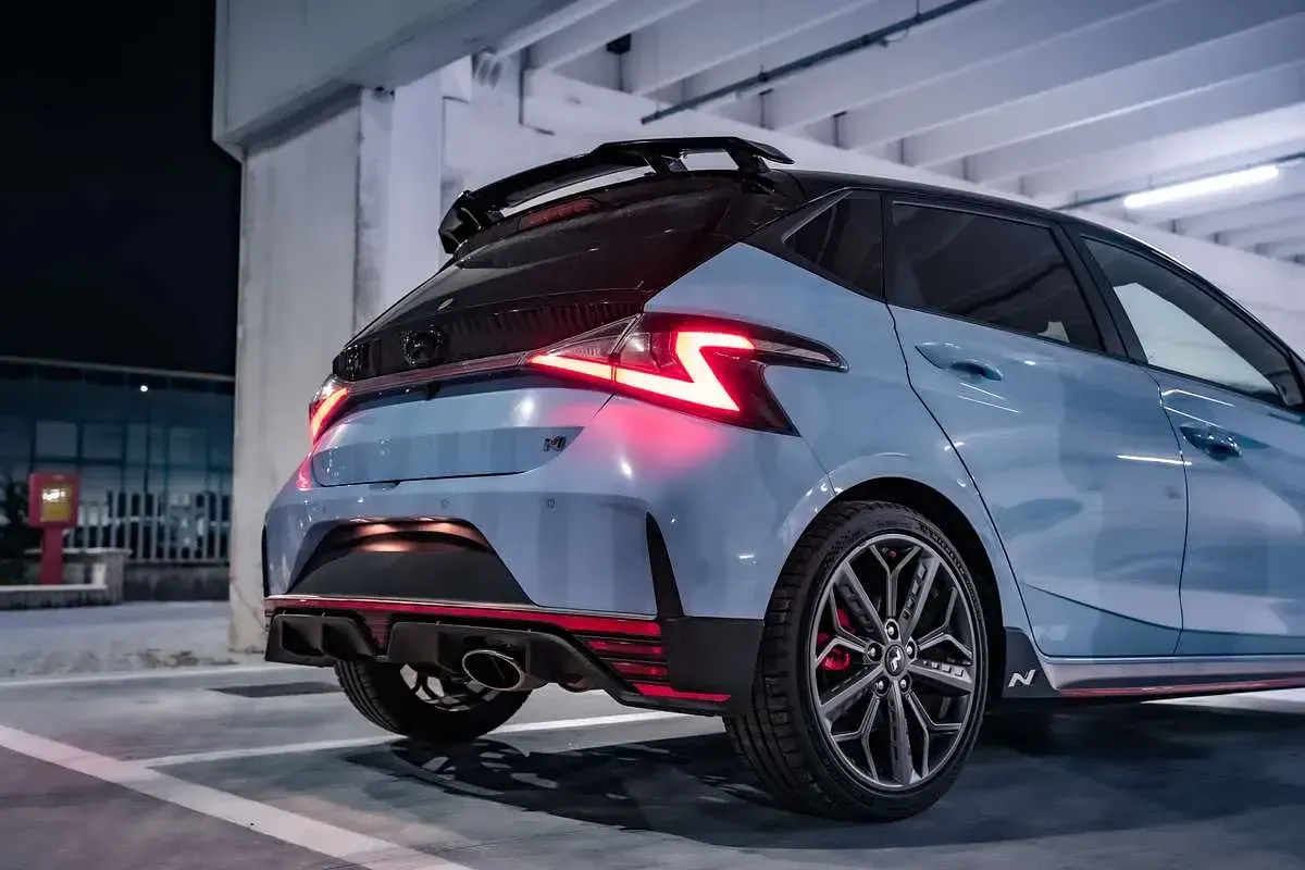 Usata Hyundai i20 N Performance 204 CV (150 kW) 2023 Blu/azzurro Utilitaria