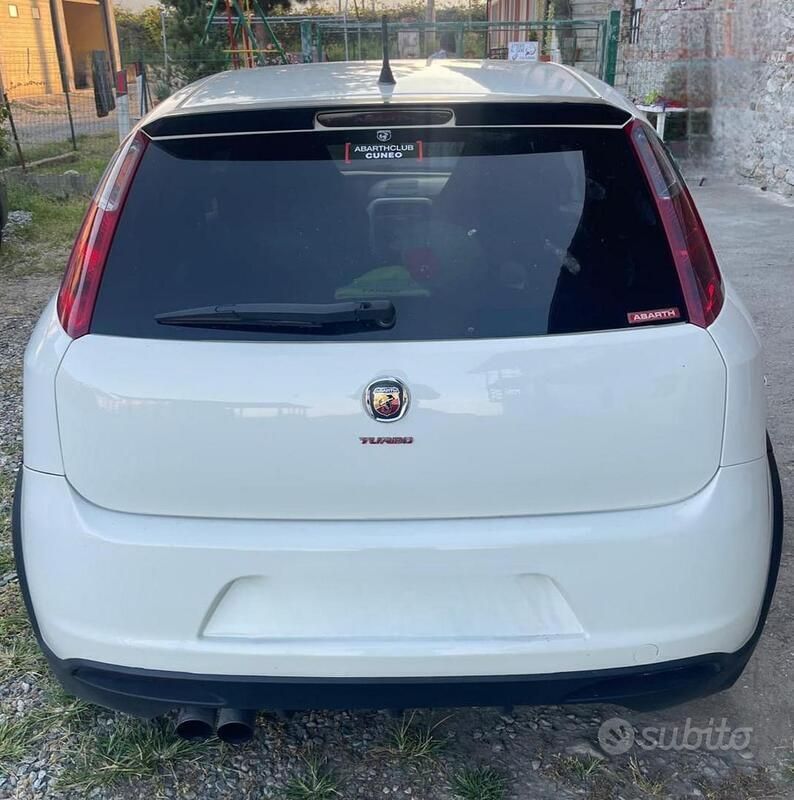 Usata Abarth Grande Punto 155 CV (114 kW) 2008 Bianco Utilitaria