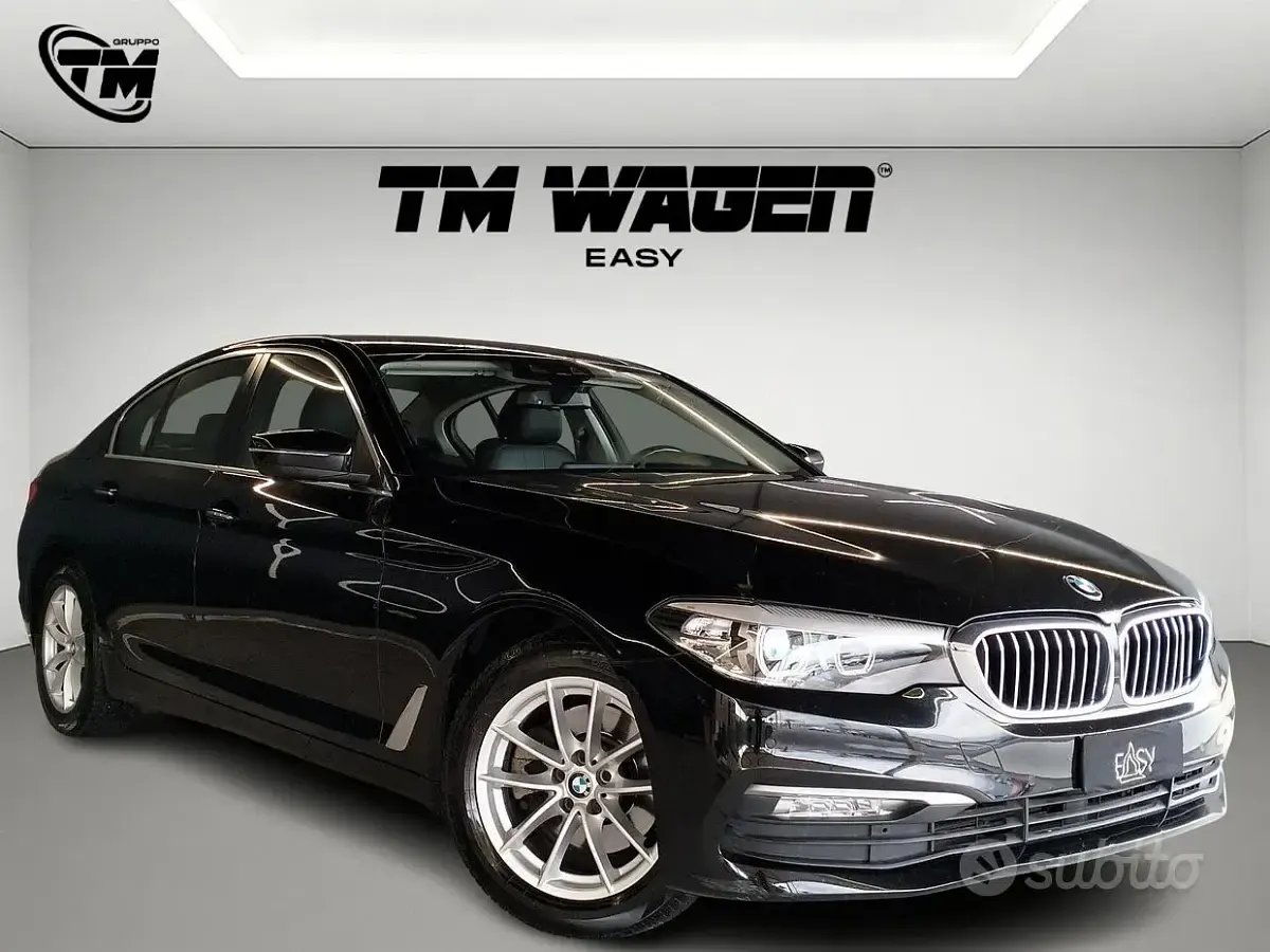 Usata BMW 520 190 CV (139 kW) 2018 Nero Berlina