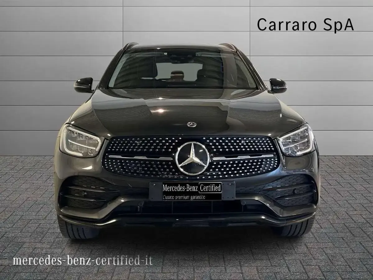 Usata Mercedes GLC220 Premium 194 CV (142 kW) 2021 Grigio grafite SUV