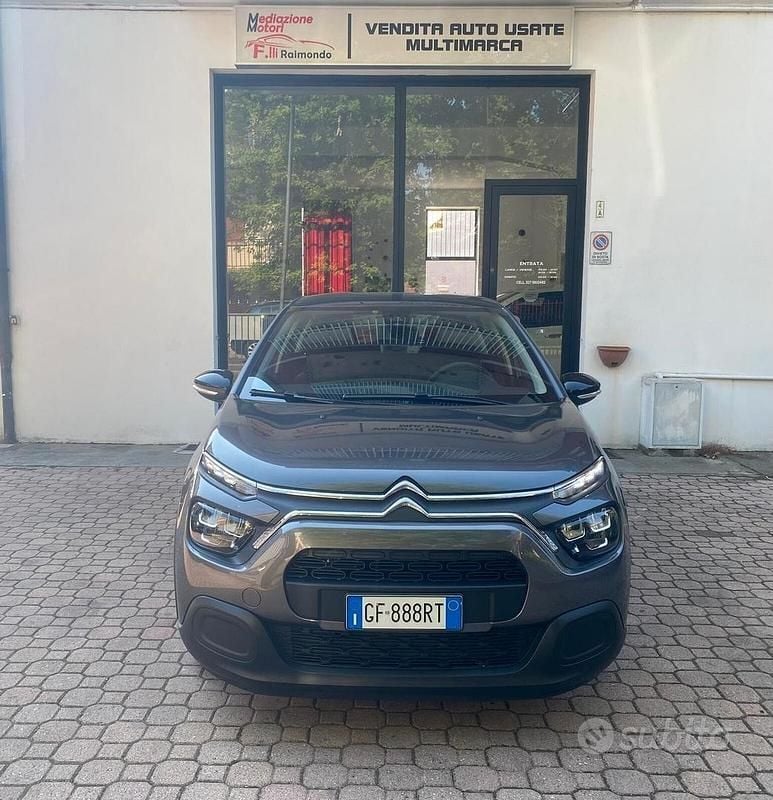 Usata Citroën C3 Feel 83 CV (61 kW) 2021 Grigio Utilitaria
