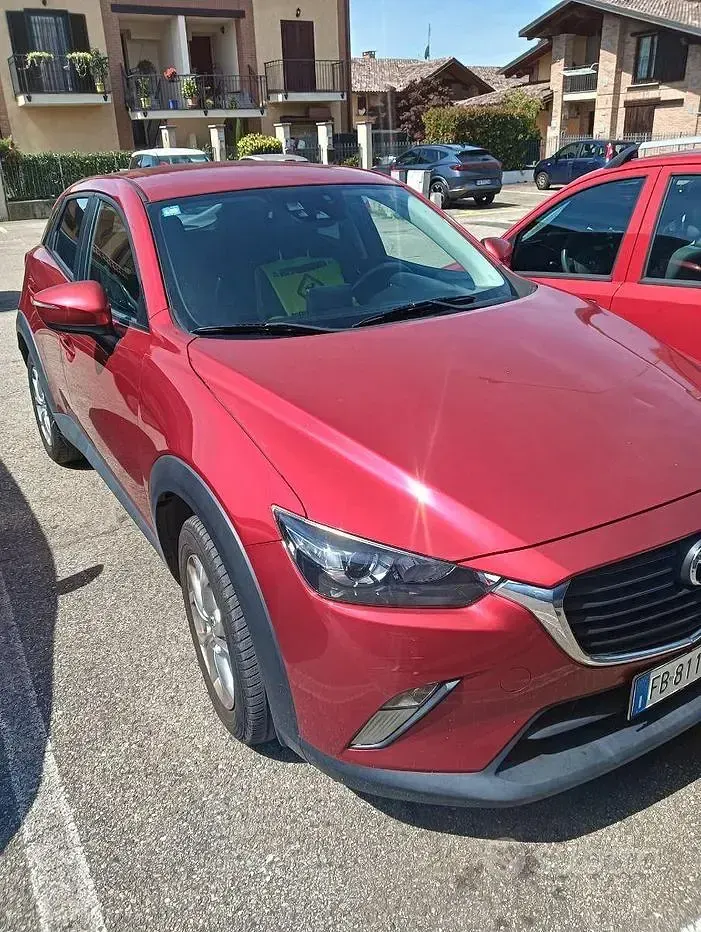 Usata Mazda CX-3 Evolve 105 CV (77 kW) 2015 Rosso SUV