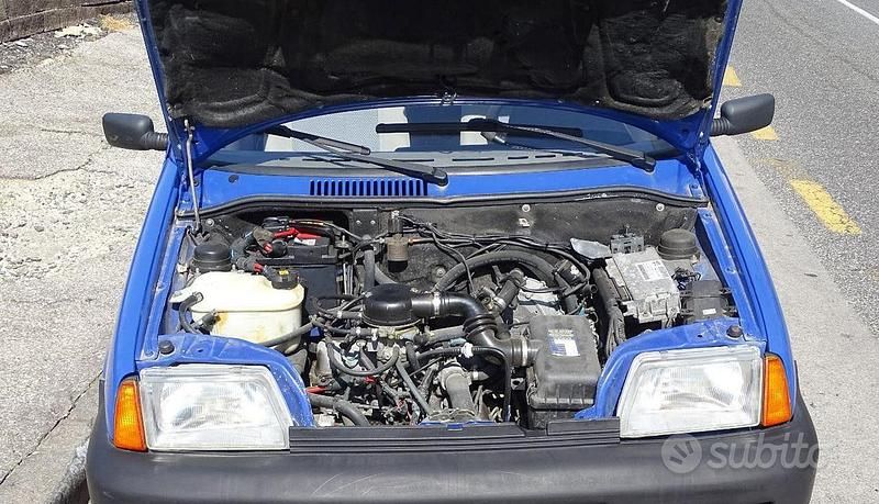 Usata Fiat 500 Young 1998 Blu Utilitaria