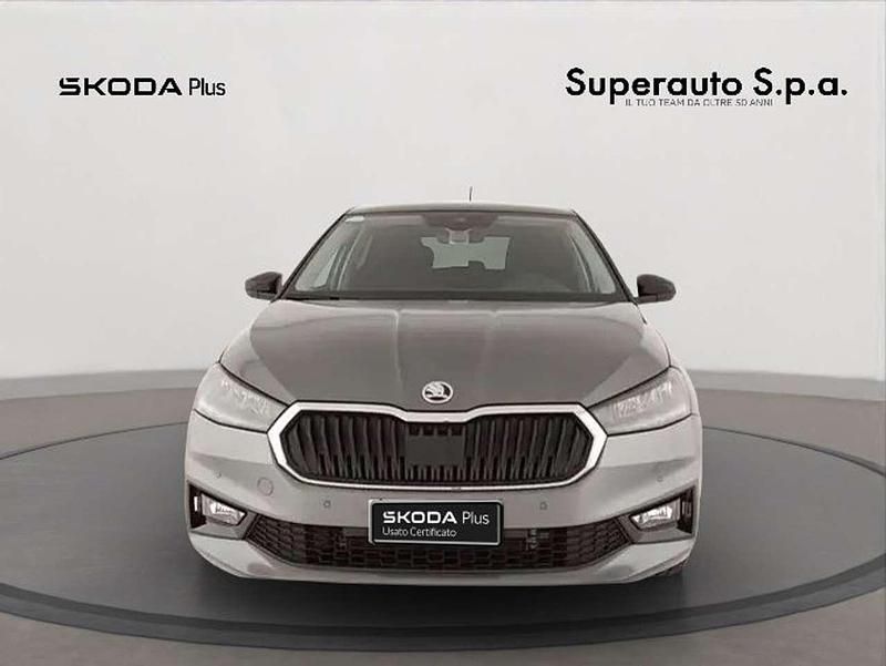 Usata Skoda Fabia Ambition 95 CV (69 kW) 2022 Grigio scuro Utilitaria