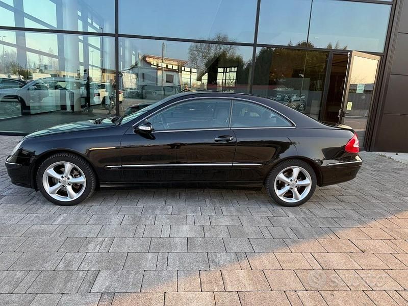 Usata Mercedes CLK200 Elegance 163 CV (119 kW) 2004 Nero Coupé