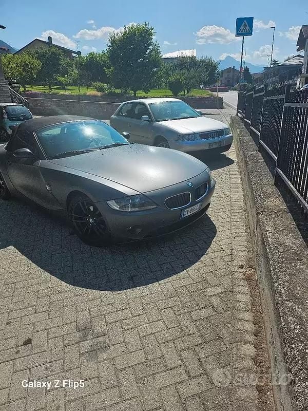 Usata BMW Z4 150 CV (110 kW) 2005 Grigio Cabrio