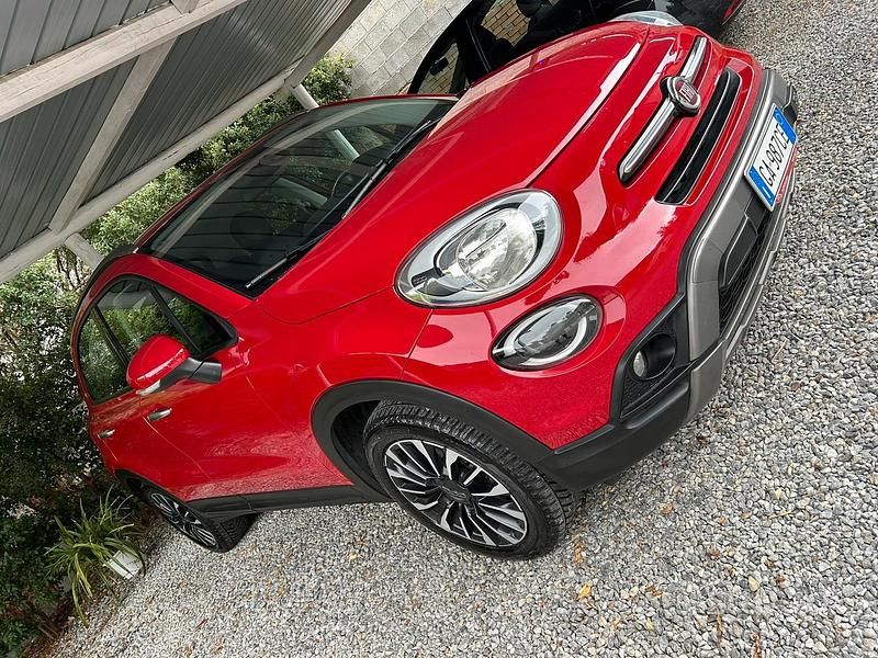 Usata Fiat 500X Cross 95 CV (69 kW) 2020 Rosso SUV