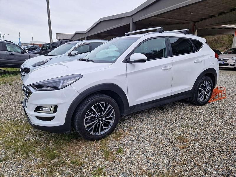 Usata Hyundai Tucson N Line 132 CV (97 kW) 2020 Bianco SUV