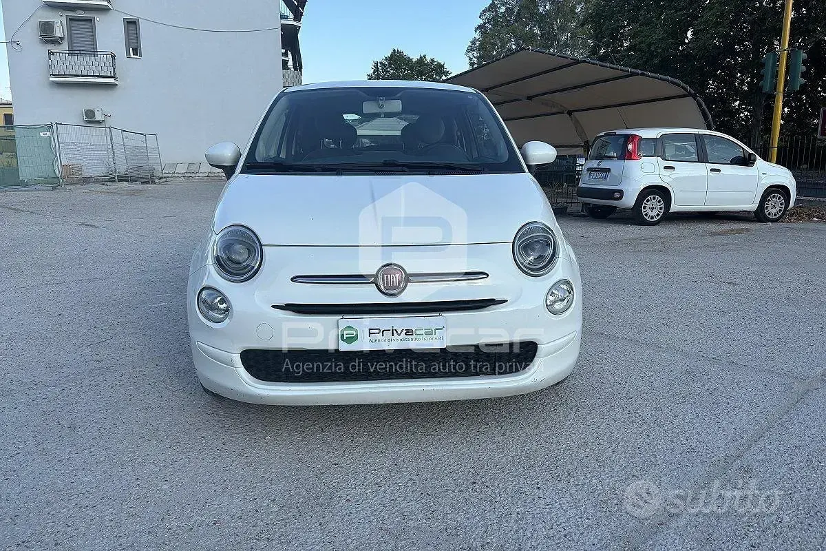Usata Fiat 500 Pop 69 CV (50 kW) 2017 Bianco Utilitaria