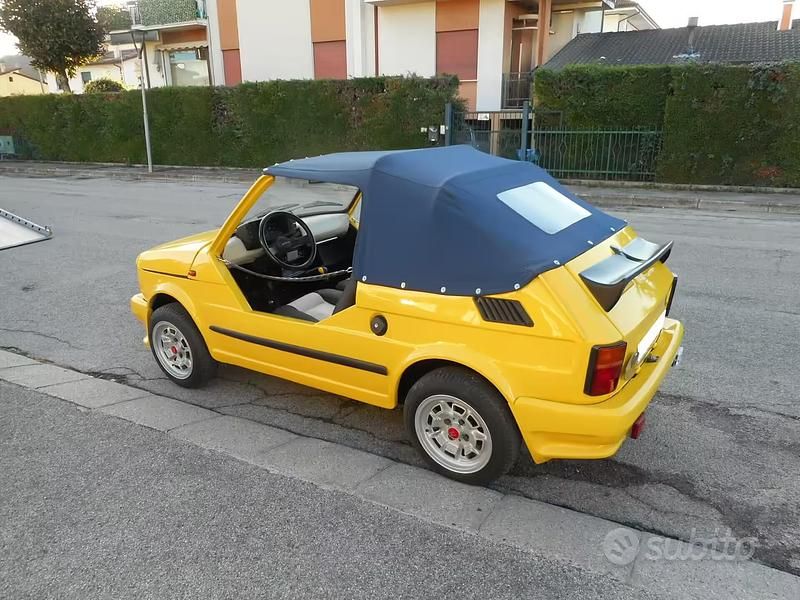 Usata Fiat 126 23 CV (16 kW) 1987 Giallo Utilitaria