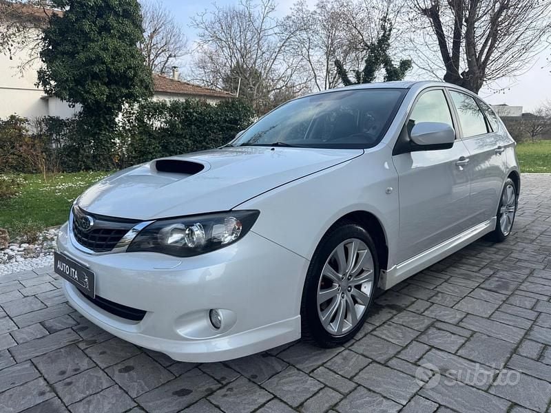 Usata Subaru Impreza Sport 150 CV (110 kW) 2009 Bianco Berlina
