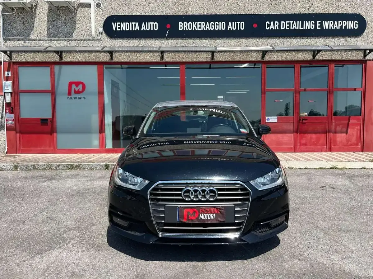 Usata Audi A1 Sportback Design 90 CV (66 kW) 2016 Nero Utilitaria