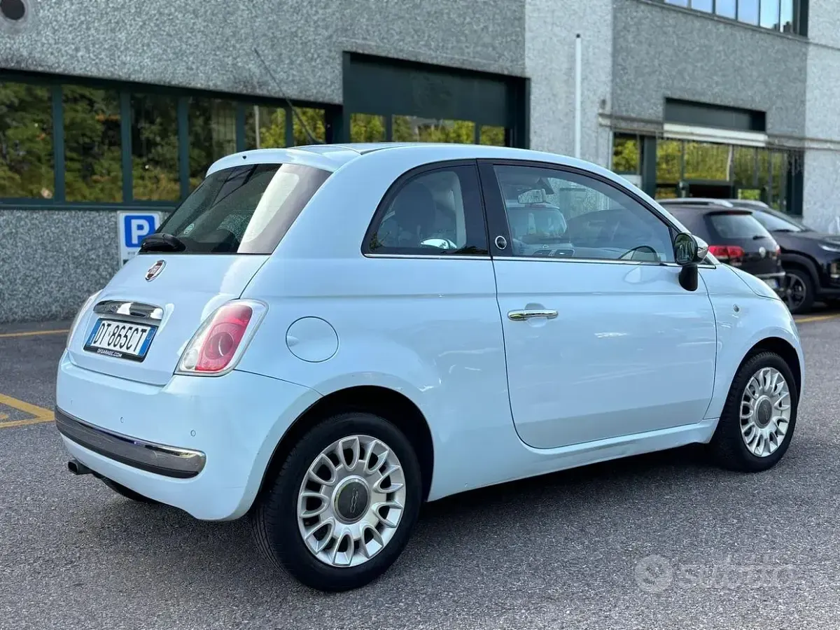 Usata Fiat 500 Pop 69 CV (50 kW) 2008 Blu Berlina