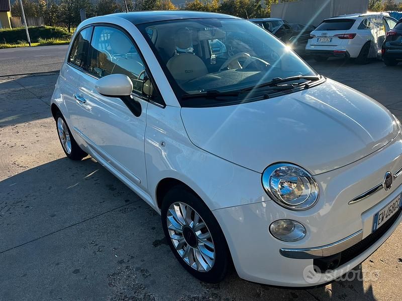 Usata Fiat 500 69 CV (50 kW) 2014 Bianco Berlina