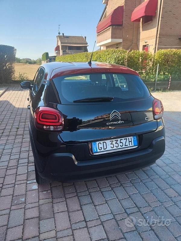Usata Citroën C3 110 CV (80 kW) 2021 Nero Utilitaria
