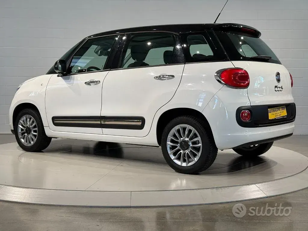 Usata Fiat 500L Lounge 95 CV (69 kW) 2013 Bianco Monovolume