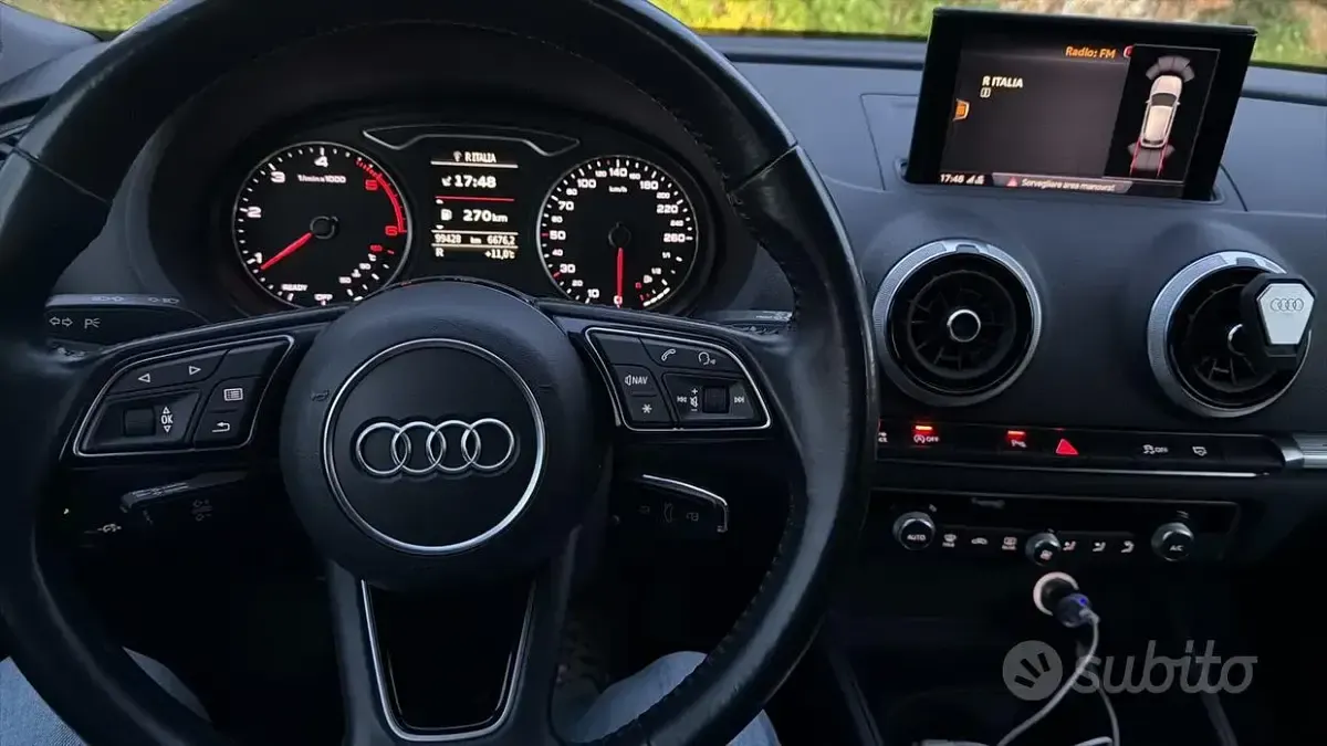 Usata Audi A3 Sport 150 CV (110 kW) 2020 Grigio Berlina